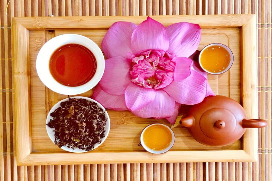 Lotus tea is good for human health