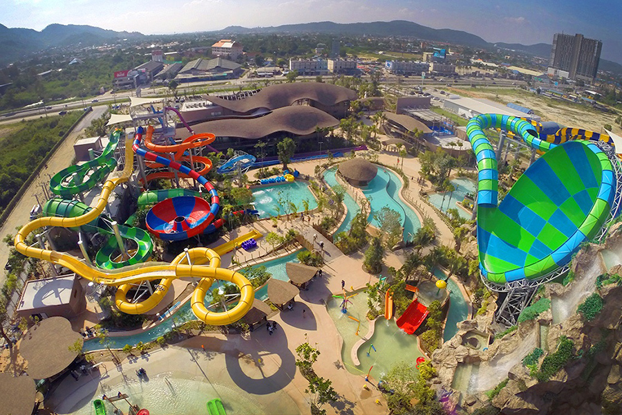 Panorama of Vana Nava Water Jungle water park