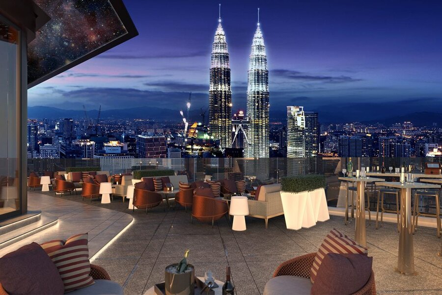 Vertigo is located on the 59th floor of the newly opened Banyan Tree Kuala Lumpur - Photo: Chris Alexander