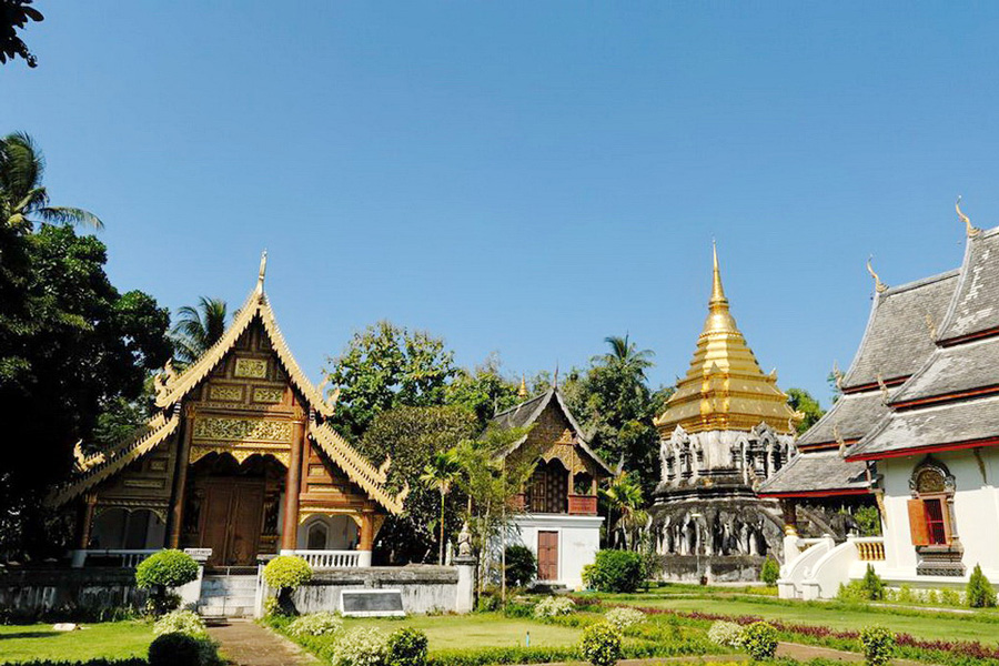 Chedi of Wat Chiang Man