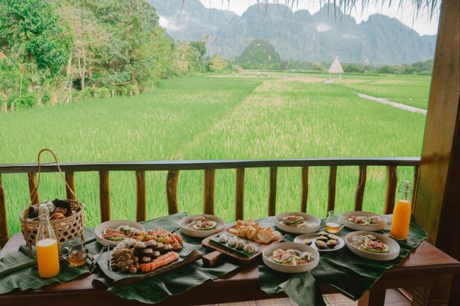 ViengTara Vang Vieng Resorts, wellness retreat in Laos