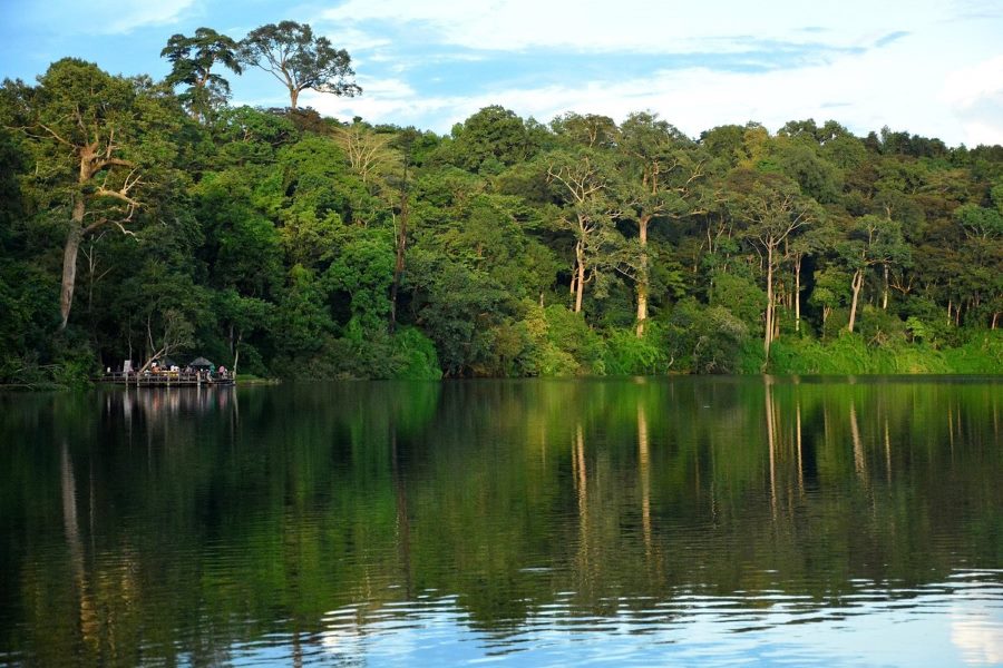 Yeak Laom Lake is located in Ratanakiri province in northeastern Cambodia (Cre: tripadvisor)