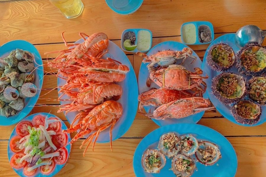 The menu at Mui Nai Beach is impressively diverse