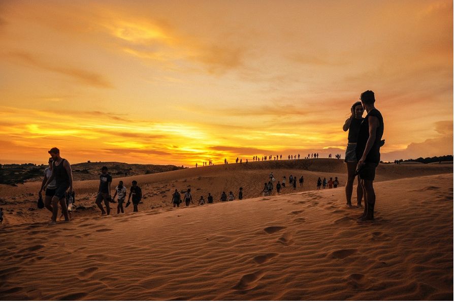 Enjoy the View from the Top of the Dunes