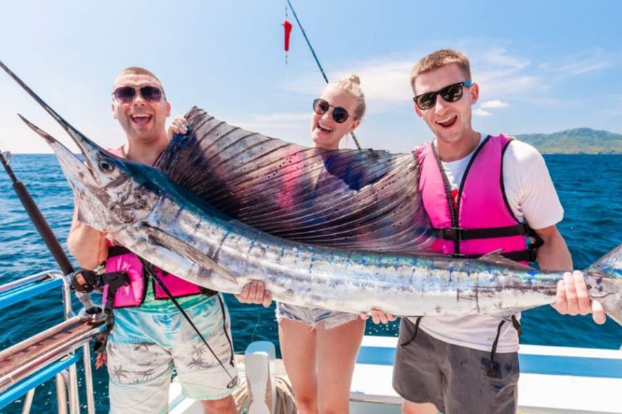 Fishing in the open sea is a quiet form of meditation that few consider, making it a perfect activity for your healing travel Thailand experience