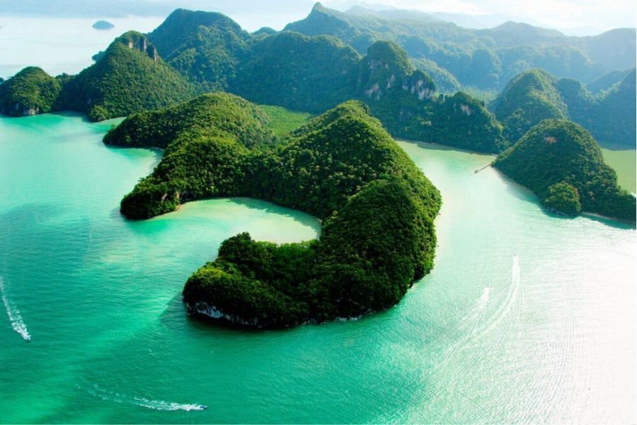 Langkawi offers clear beaches and stunning nature for a perfect beach vacation.