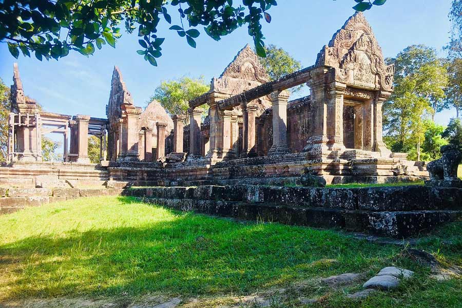 Preah Vihear Temple offers not only architectural marvels but also panoramic views of the surrounding landscape