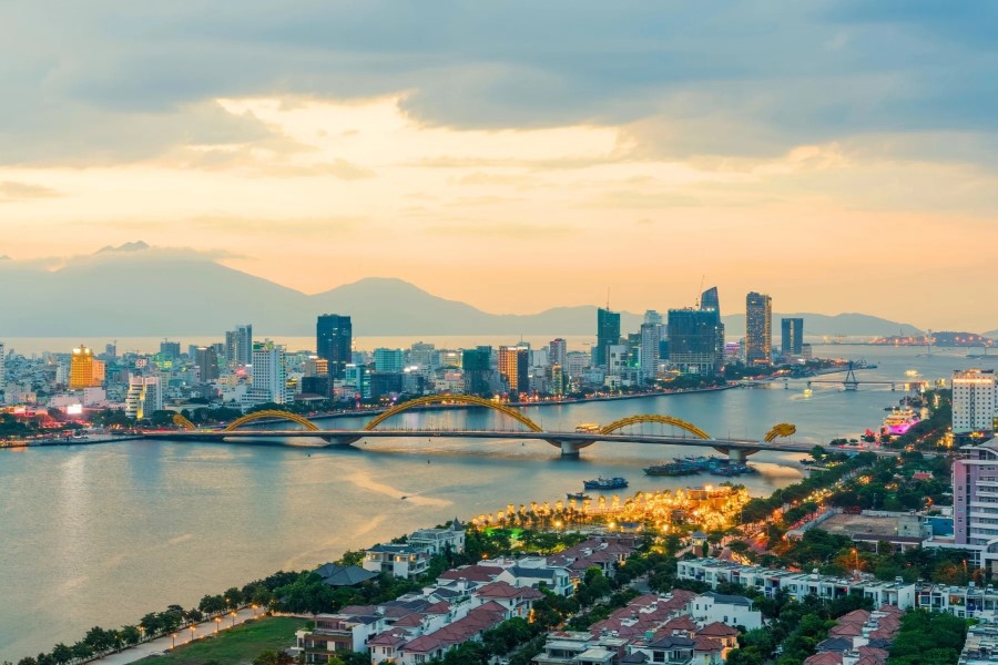 The Dragon Bridge in Da Nang (Source: Luhanh)