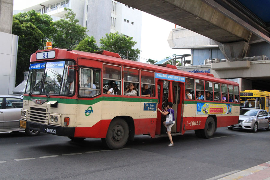 Transportation in Bangkok during the 5-day tour