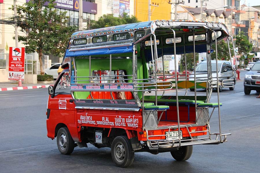 Transportation in Chiang Mai during the 5-day tour