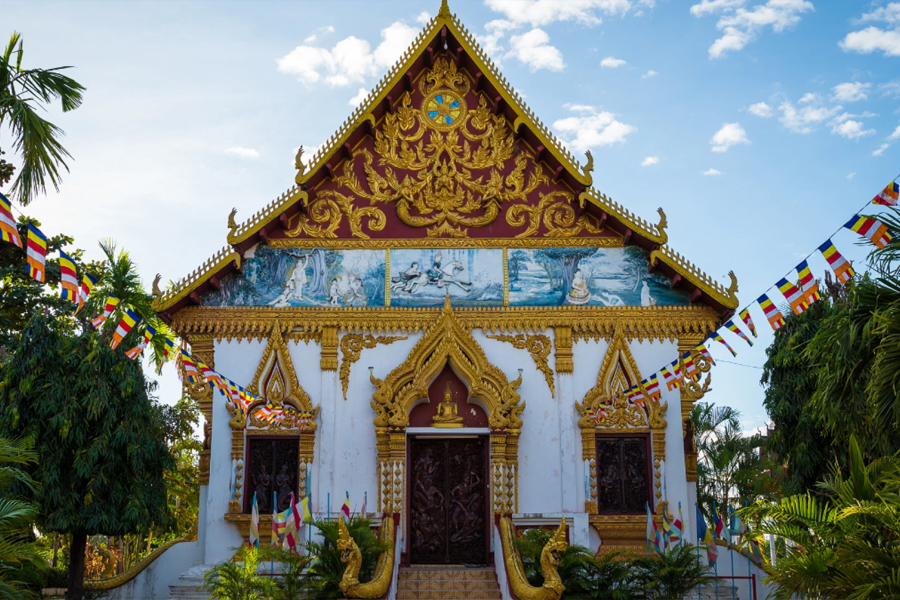 Wat Luang, Pakse, Southern Laos