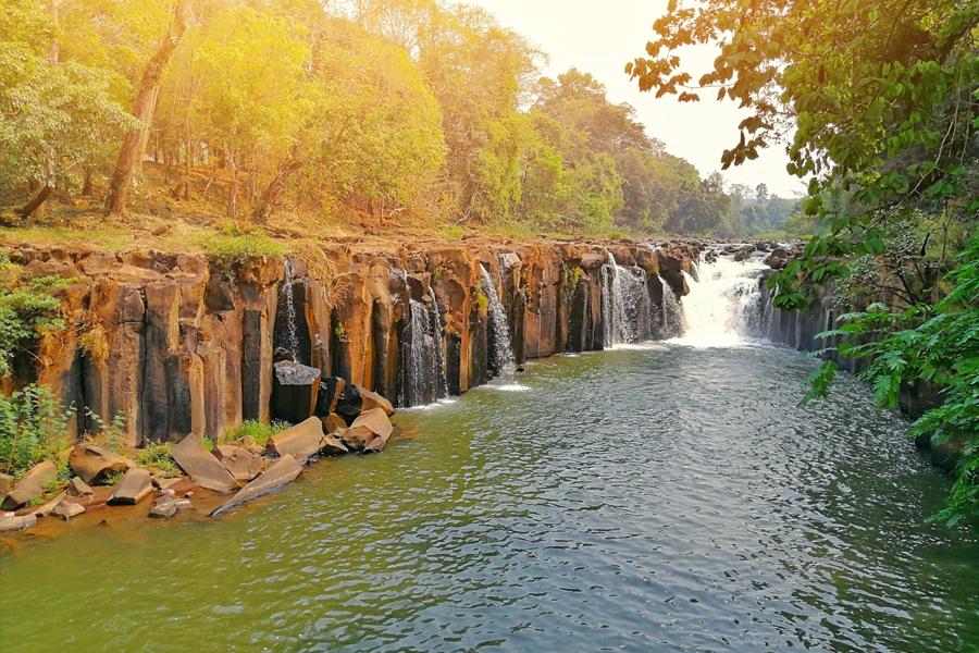 Tad Lo Waterfall, Salavan, Southern Laos