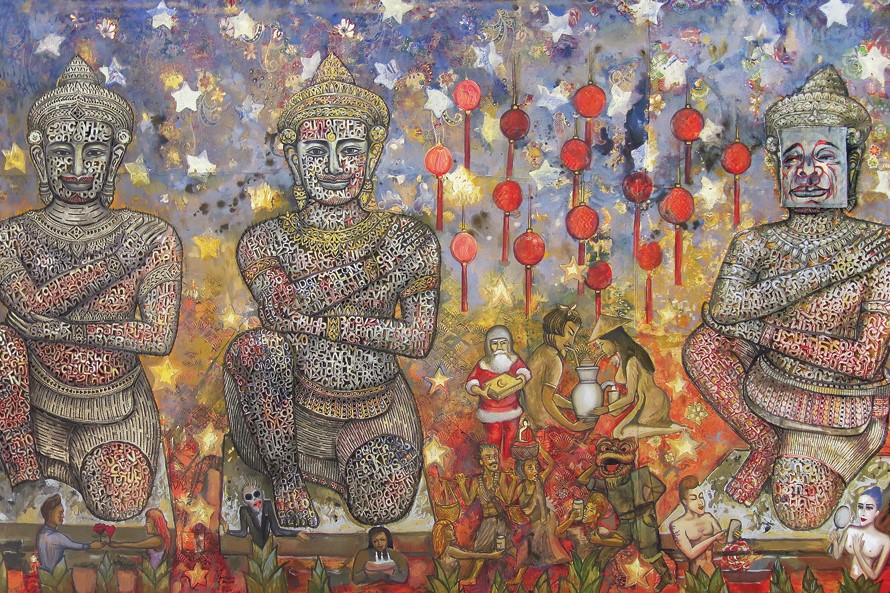 The history of Cambodian art