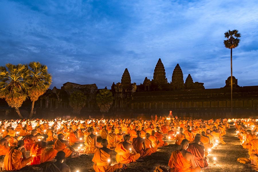 Cambodian Festivals: Meak Bochea
