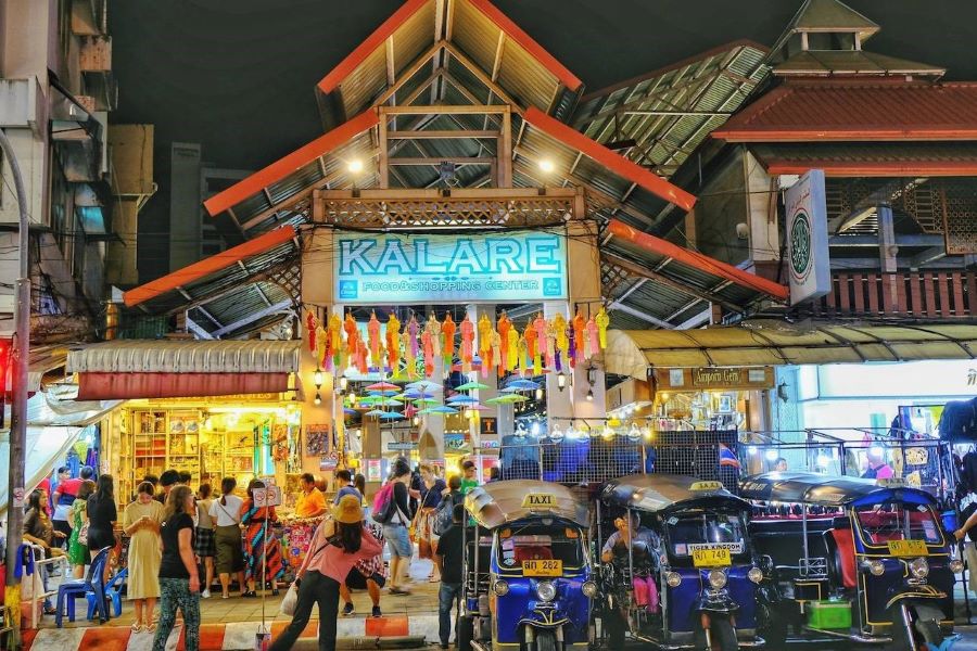 Kalare food and shopping center in Chiang Mai&nbsp;