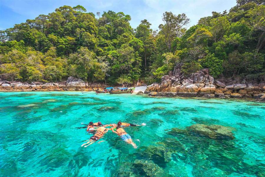 The island still retains its pristine beauty in Koh Tang