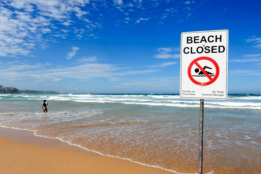 Pay attention to coast warnings to avoid risk when swimming (Source: Go Vietnam)