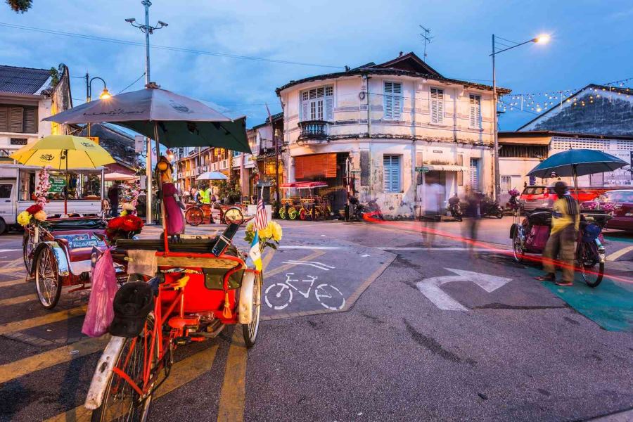 George Town becomes more vibrant at night 