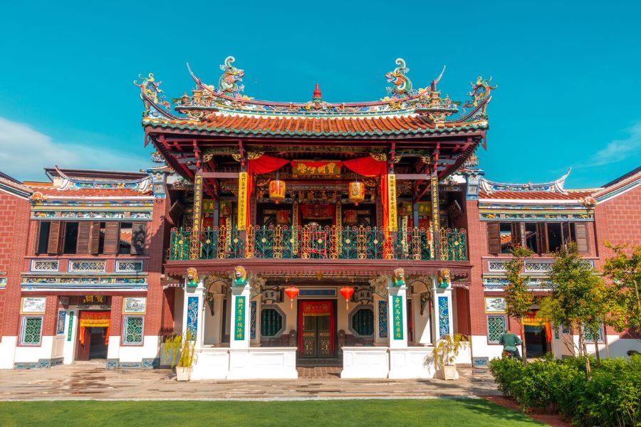 An impressive architectural work reflecting the Southern Chinese style