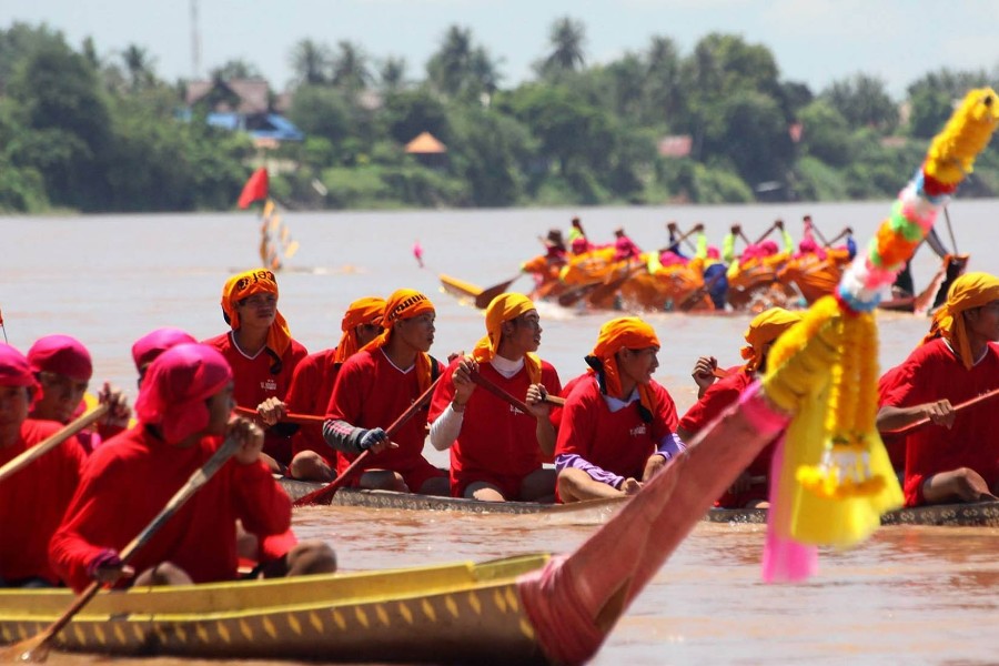 Boun Suang Huea festival&nbsp;