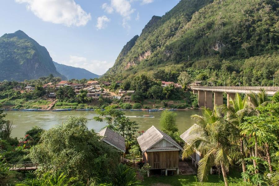 The small town Nong Kiau