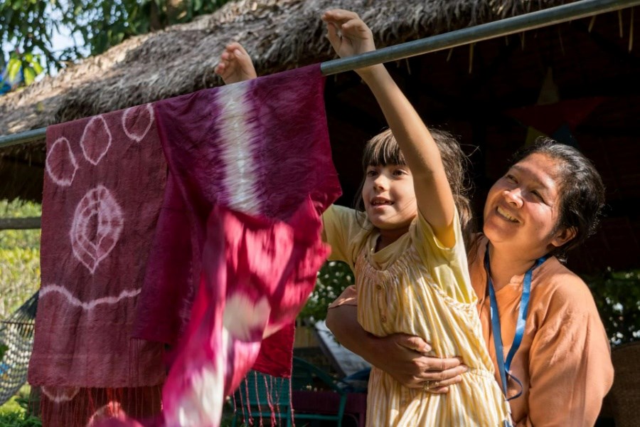 Laos people are so welcoming with kids&nbsp;