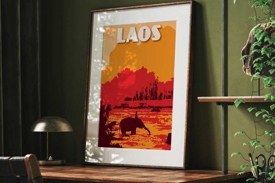 Laos Souvenirs: Prints and Posters