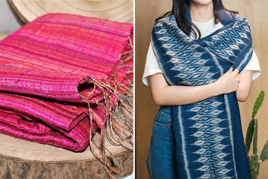 Laos Souvenirs: Textile products