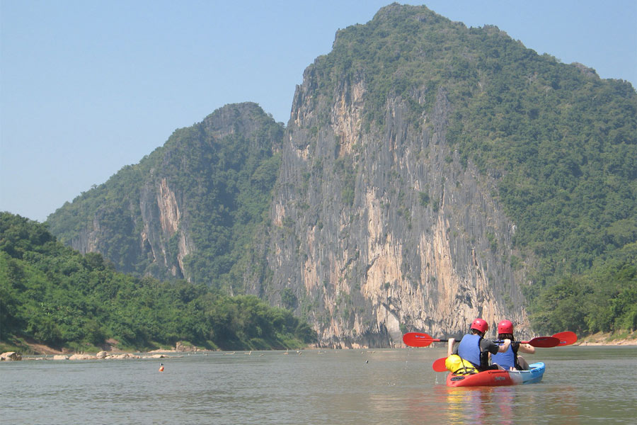 Mekong River Cruise - kayaking