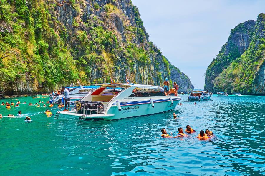 Pileh Lagoon in Phi Phi Island (Source: Xuan Huong)&nbsp;