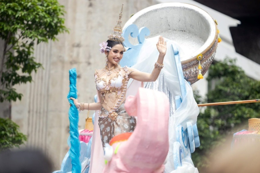 Amazing Bangkok Songkran Parade 2026 in Silom Road&nbsp;