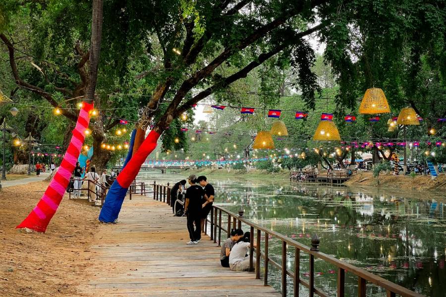 The river also plays a vital role in mitigating flooding in Siem Reap town (Source: Phnom Penh)