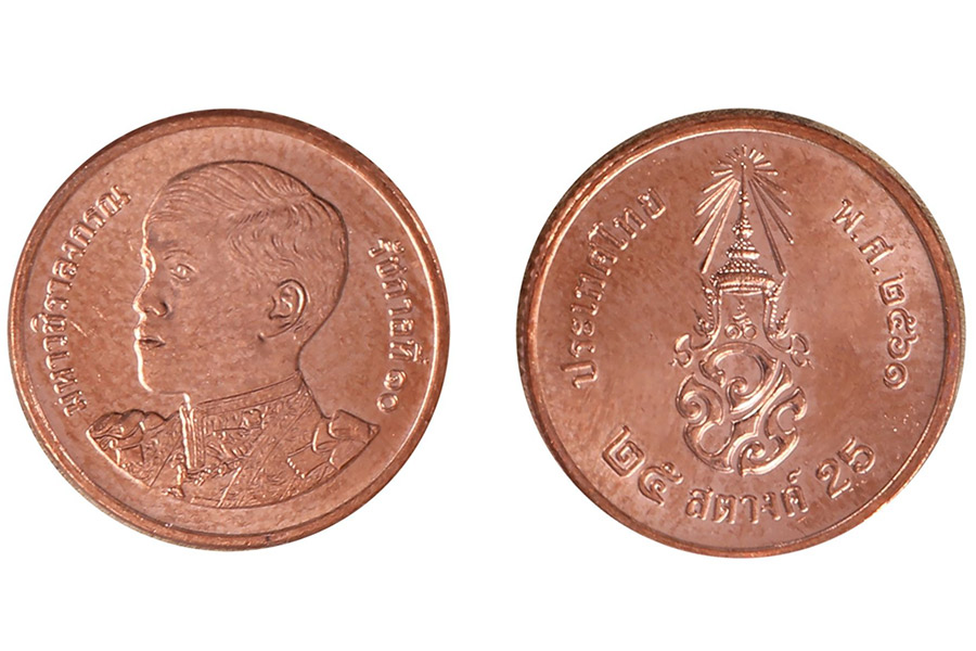 Thailand's Currency: Satang coins