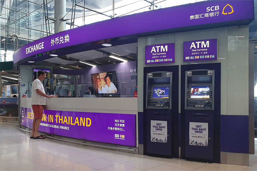 Thailand's currency: Exchange currency at airports
