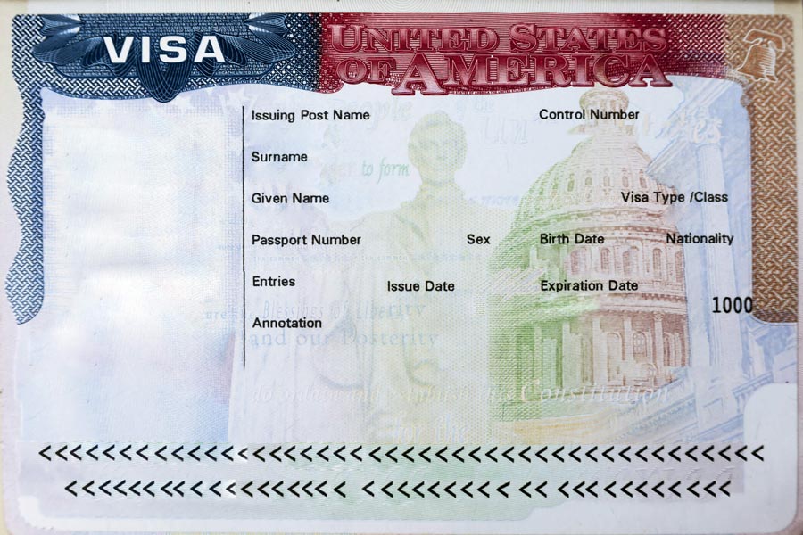 Travel documents - Visa