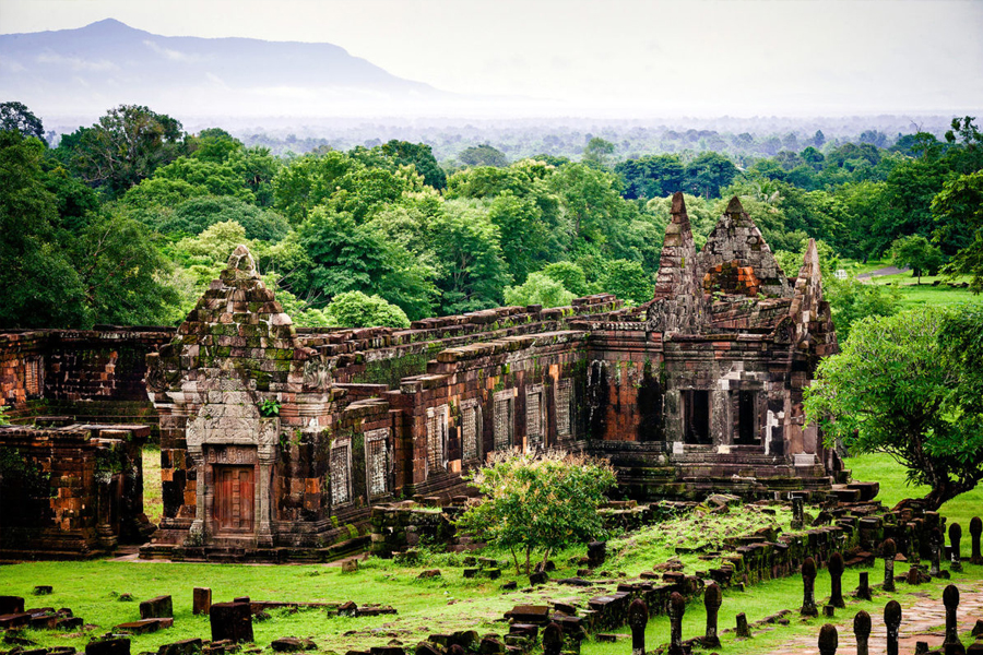 Wat Phou - recognized as a UNESCO World Heritage Site in 2001