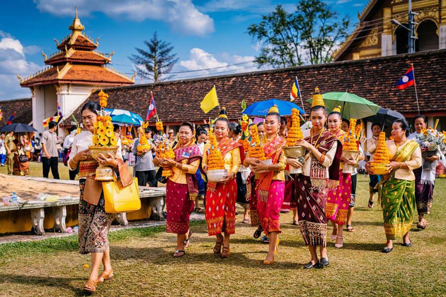 The roles of festivals in Laos customs.