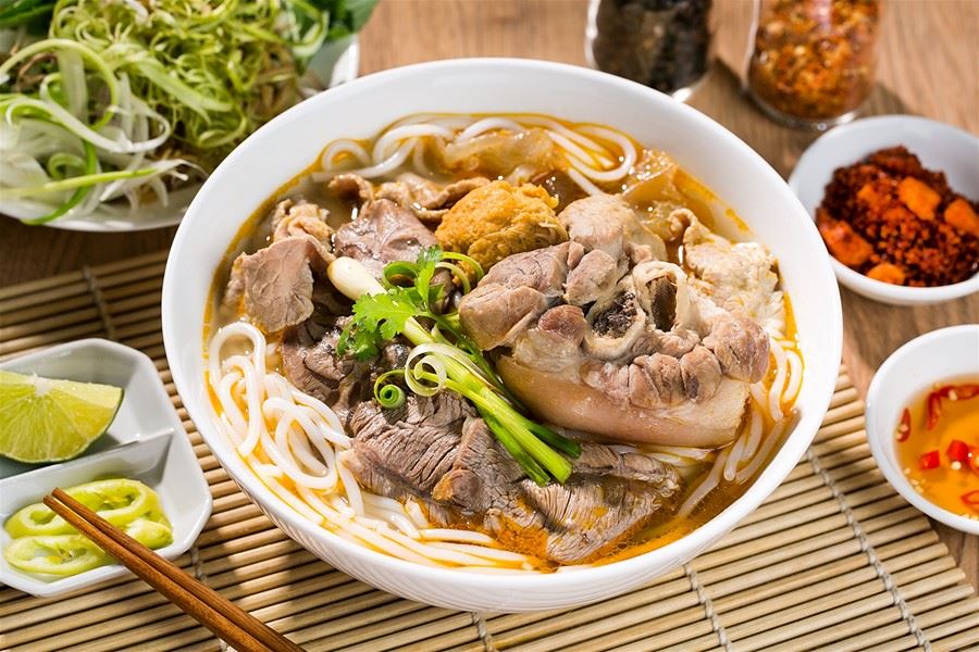 Hue Beef Noodle Soup - Bun Bo Hue
