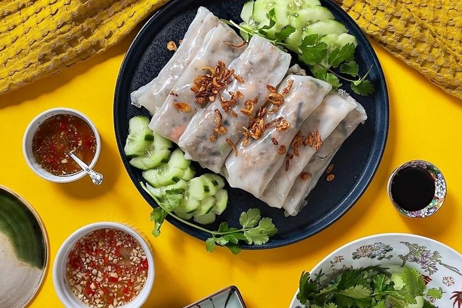 Steamed Rice Rolls - Banh Cuon