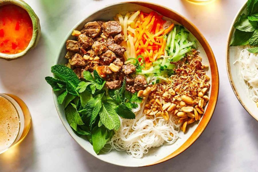 Grilled Pork Vermicelli - Bun Thit Nuong