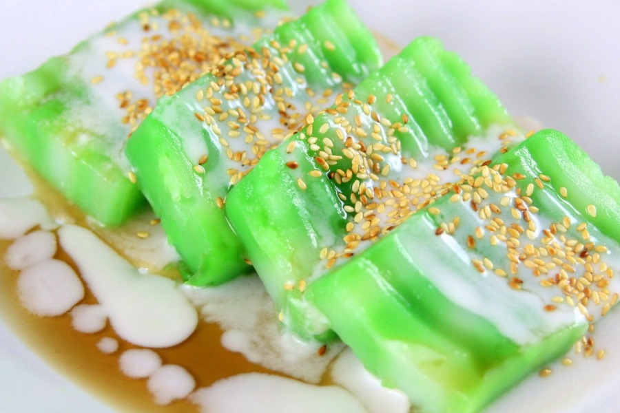 Pandan Rice Cake