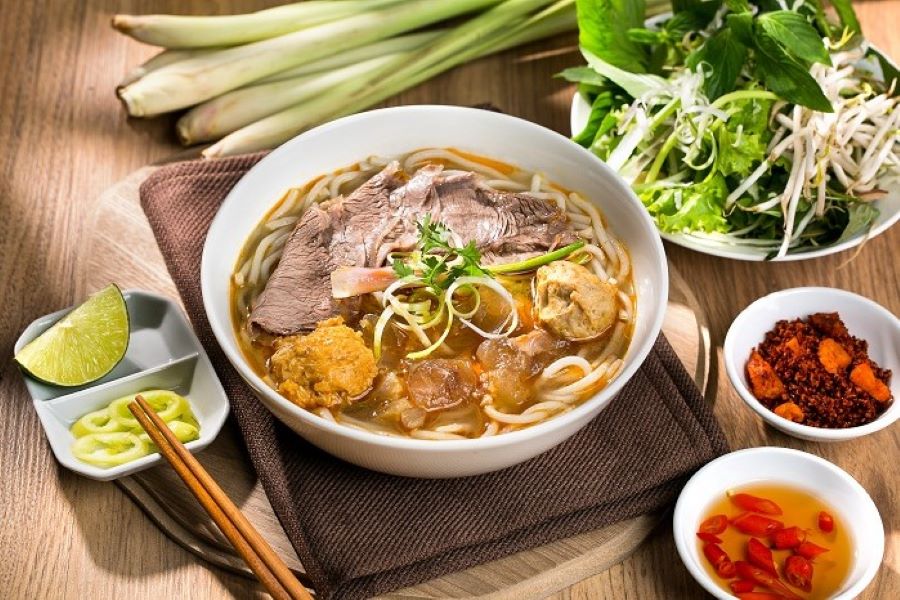 South Vietnamese food has a variety of flavors