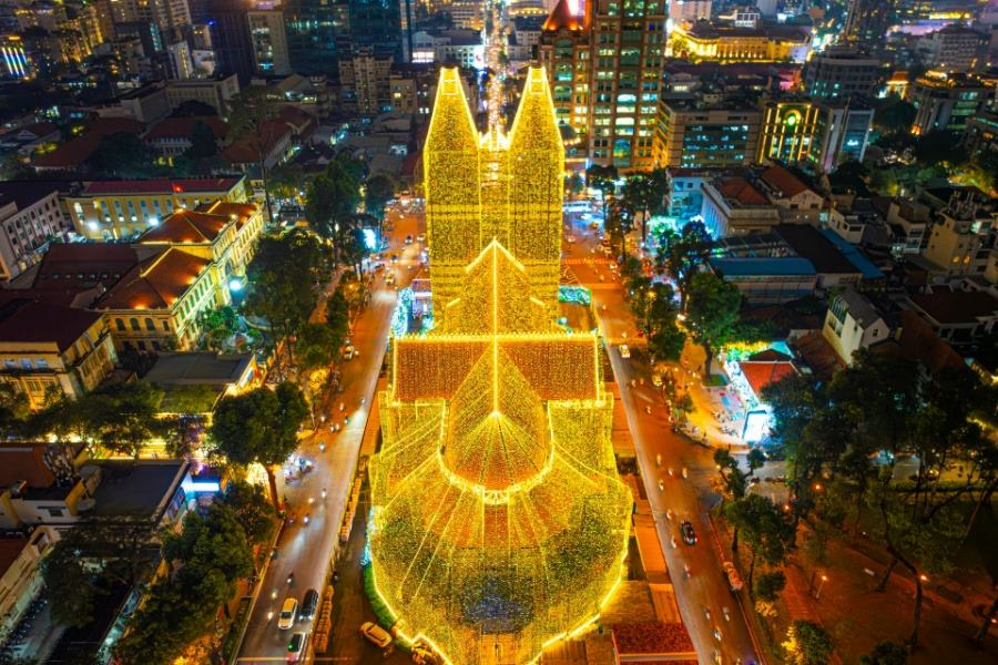 Notre Dame Cathedral in Ho Chi Minh City