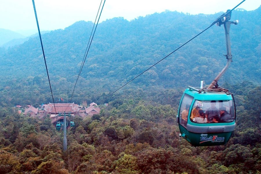 Cable car in Yen Tu Festival 2026