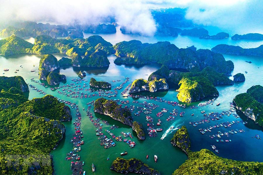 Ha Long Bay is recognized by UNESCO as a world natural heritage