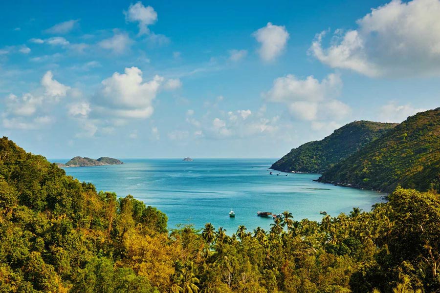 Nam Du Islands are gradually gaining popularity among travelers seeking a tranquil escape