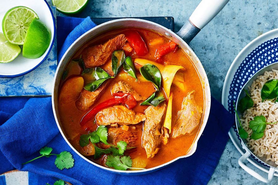 Khmer Red Curry is a flavorful and aromatic dish that holds a prominent place in Cambodian cuisine