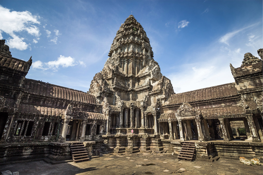 Third floor of Angkor Wat 