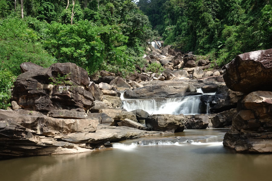 Song Sou Falls, Hin Nam No National Park