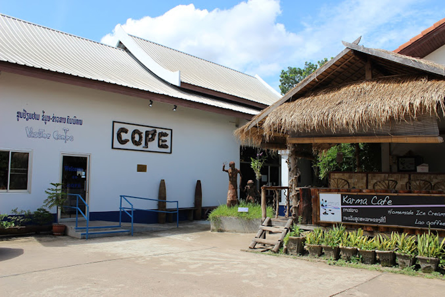 The cafeteria at the COPE Visitor Center